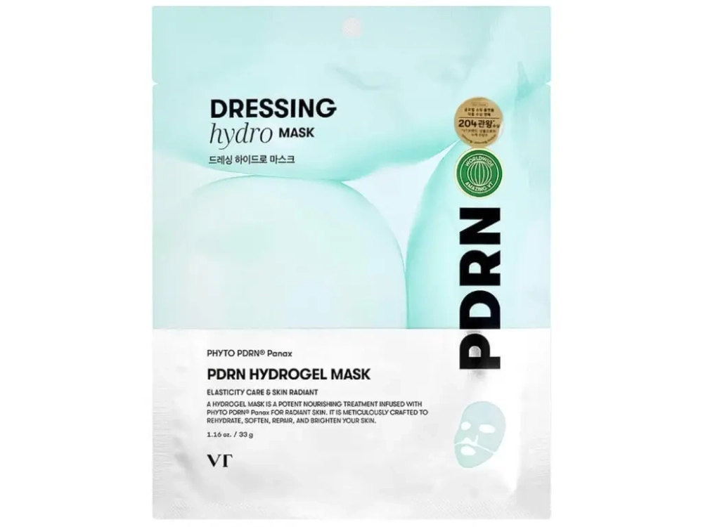 Гидрогелевая маска для упругости кожи с ПДРН VT Cosmetics PDRN Hydrogel Mask
