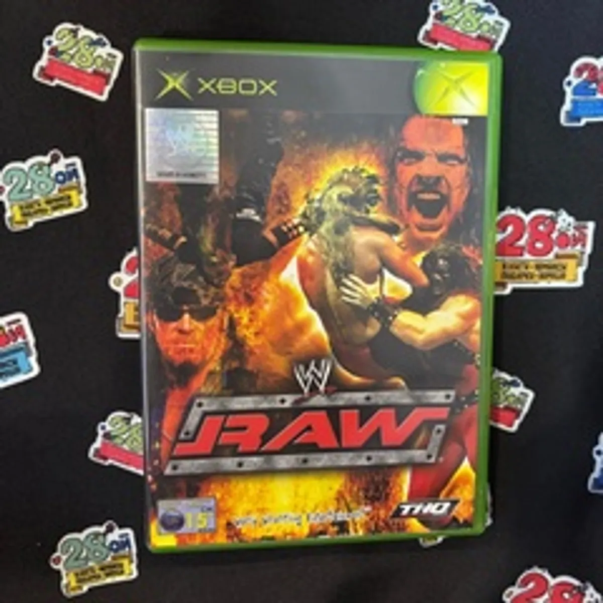 Игра WWE Raw (XBOX) (Б/У)