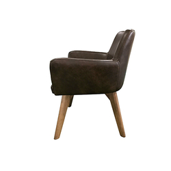 Полукресло Roomers Furniture c0097-1d/javablack#24