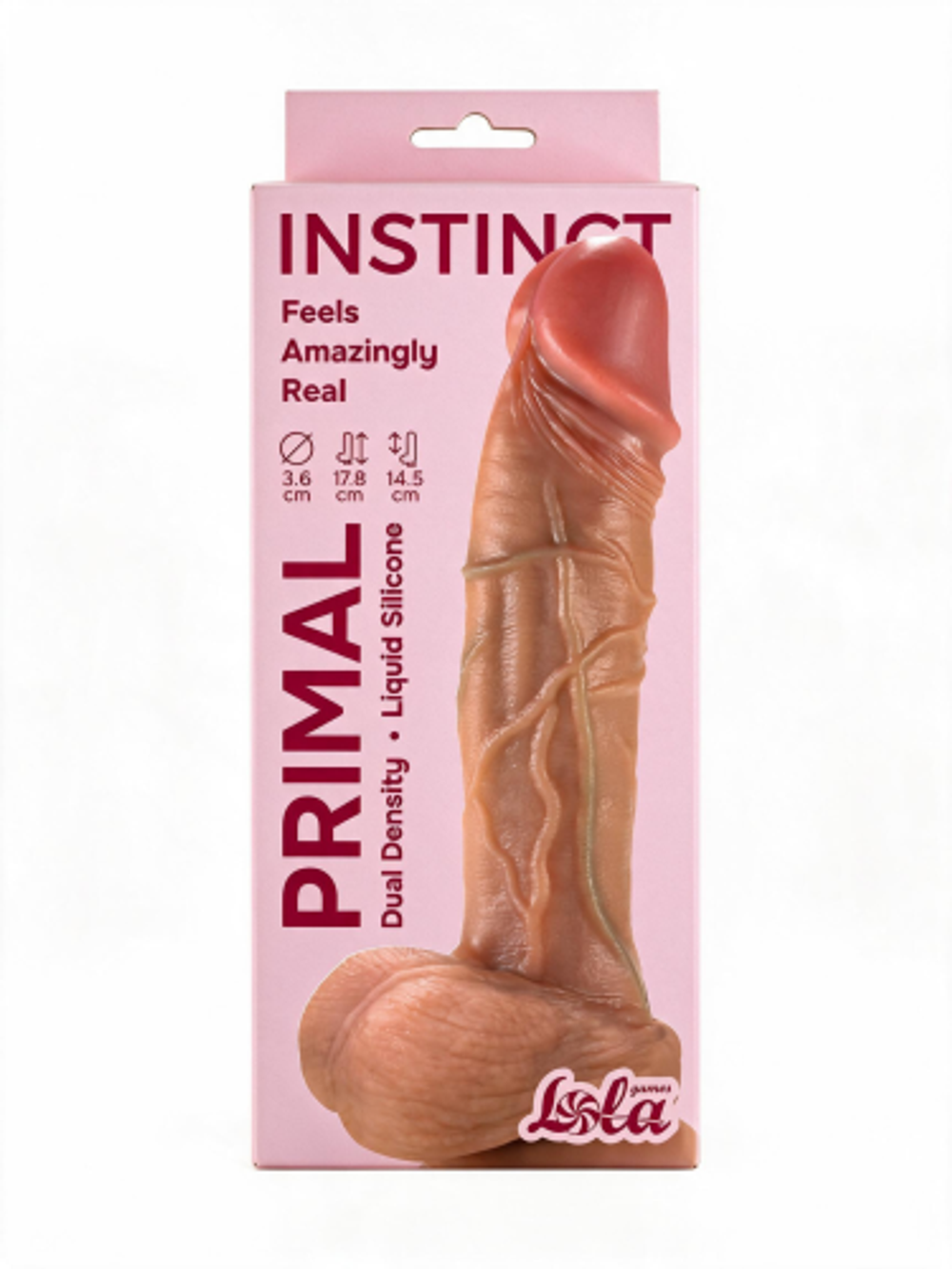 Реалистичный дилдо Primal Instinct