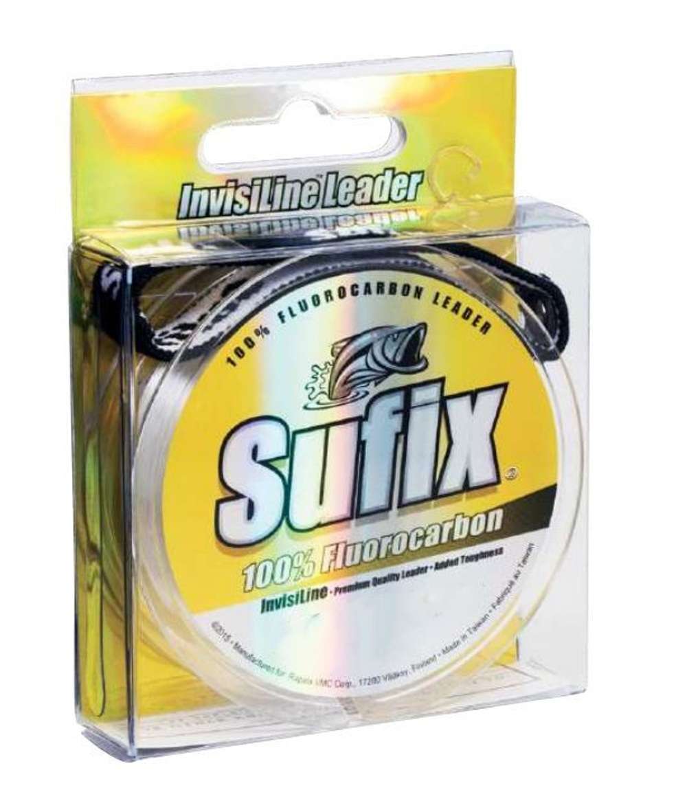 Леска для рыбалки флюорокарбоновая Sufix Invisiline