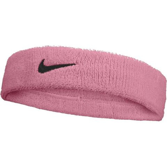Повязка на голову теннисная Nike Swoosh - pink carnation