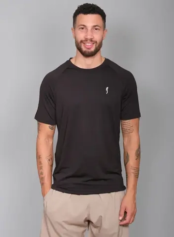 Мужская футболка RS Prime Mesh Tee Black/White (242M010999/000)