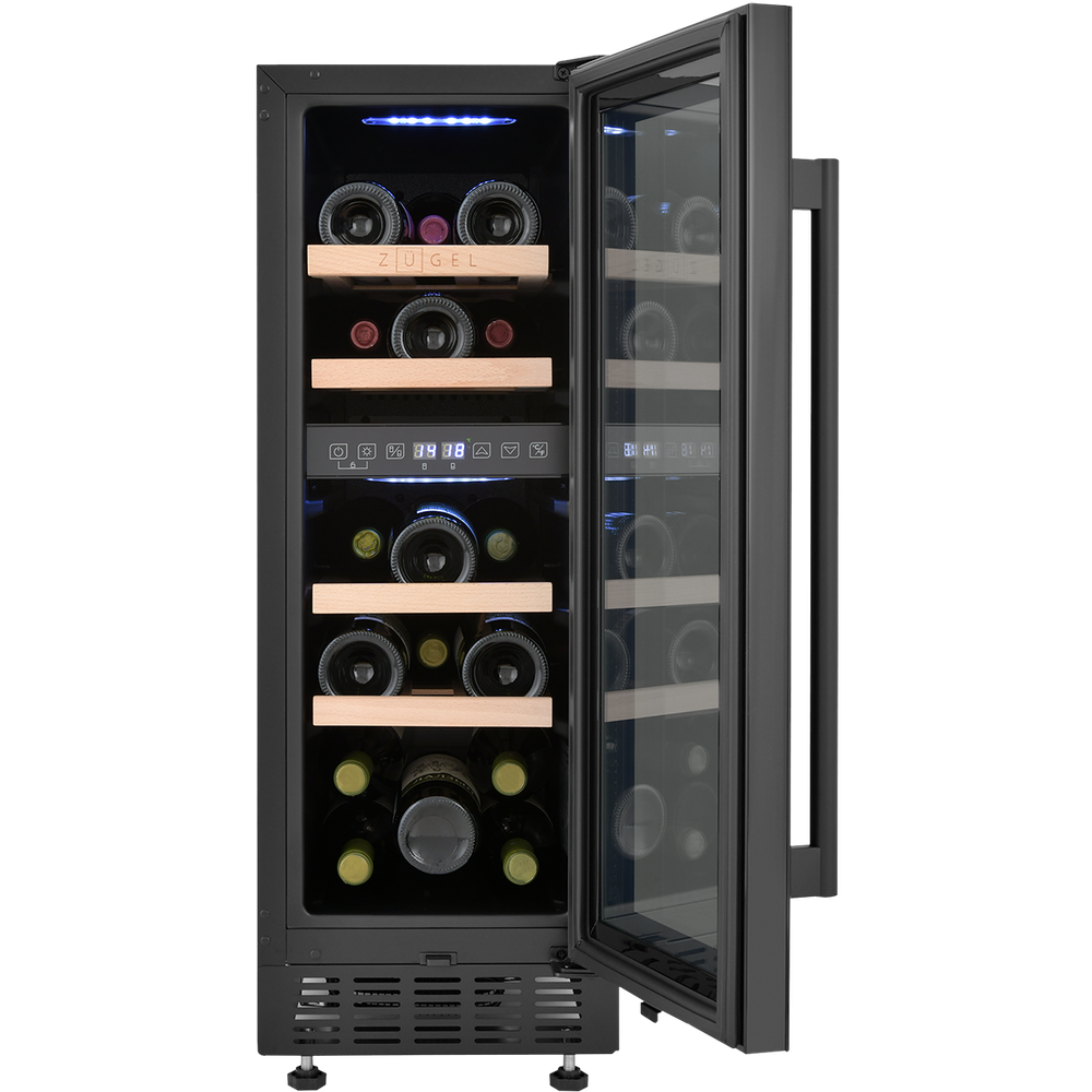 Встраиваемый винный шкаф ZUGEL ZCWI170DB