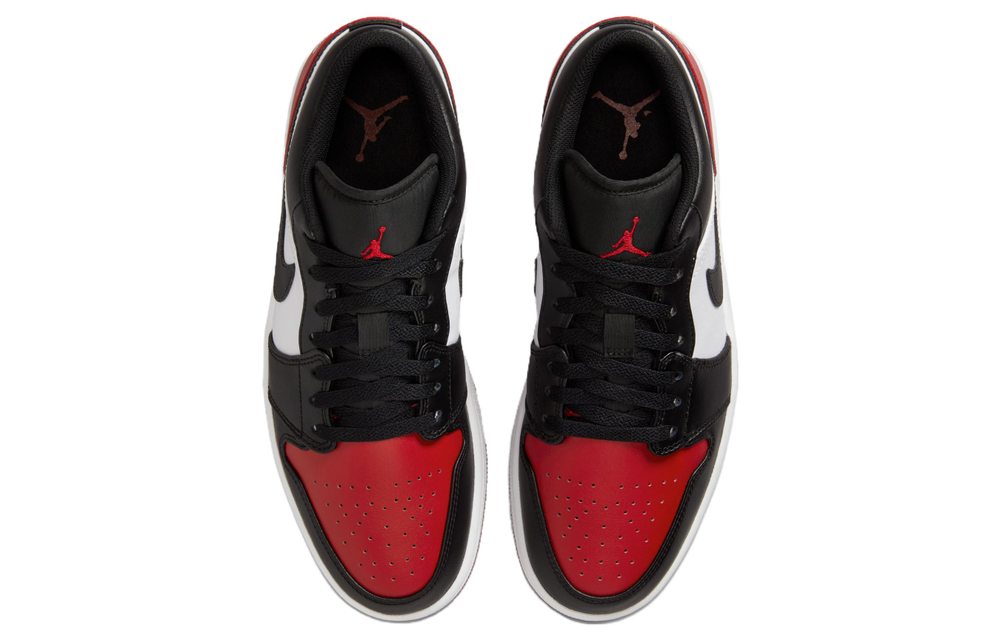 Jordan 1 Low Bred Toe 2.0