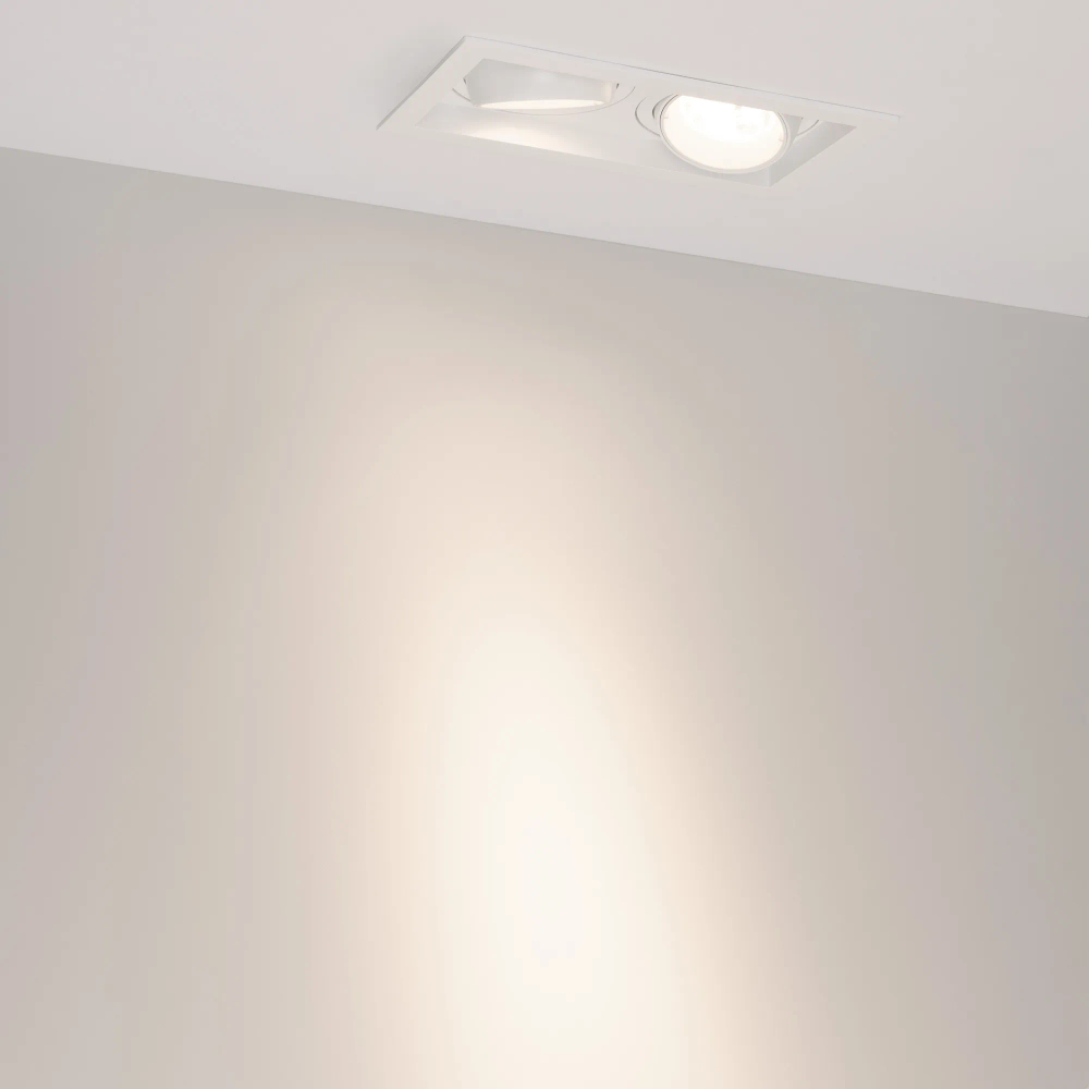 Светильник MS-VORTEX-BUILT-S210x117-2x20W Day4000 (WH-WH, 20 deg, 230V) (Arlight, IP20 Металл, 5 лет) 057769