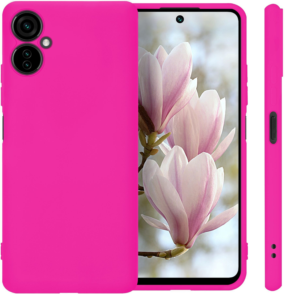 Мягкий Soft Touch чехол из силикона для TECNO CAMON 19 NEO (не PRO!) с бархатной подкладкой