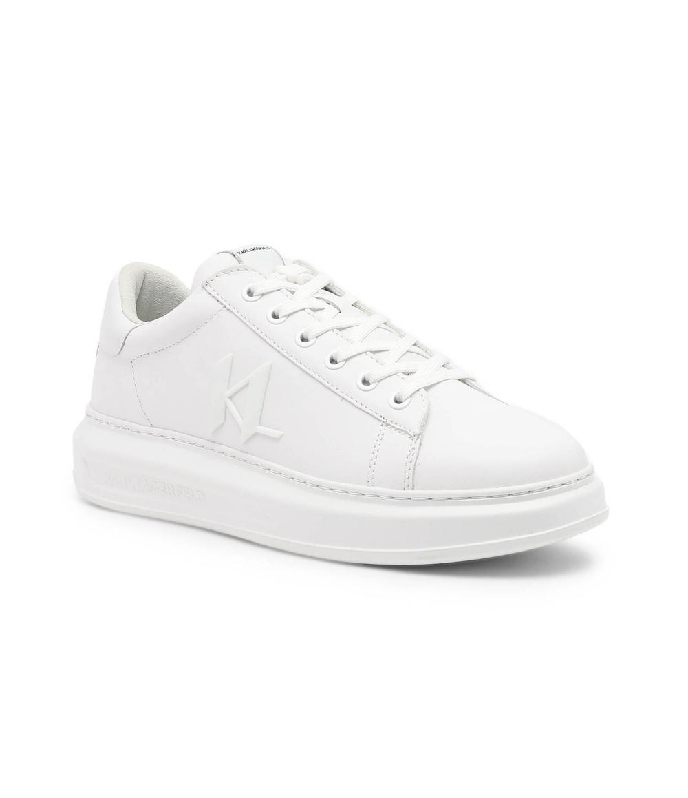 Кожаные кроссовки monogram injekt Karl Lagerfeld - белый(KL52515)