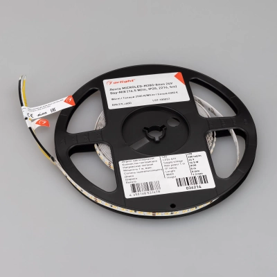Лента MICROLED-M280-8mm 24V White-MIX (16.5 W/m, IP20, 2216, 5m) (Arlight, Изменяемая ЦТ)