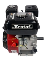 Двигатель бензиновый Krotof GX 210 (7 л.с., 212 куб.см., вал 20мм, длина вала 50мм)