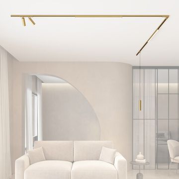 Трек-система 72W 3000К SET SHINE 15 латунь Shine SEТ Denkirs