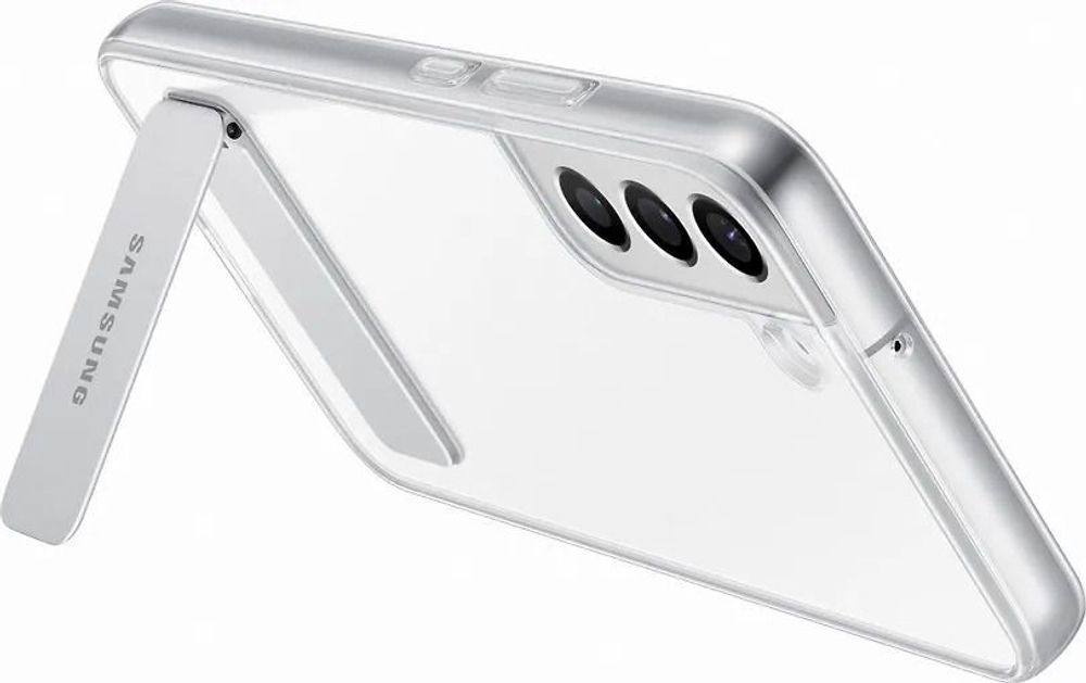 Защитный чехол Samsung Clear Galaxy S22+ c подставкой прозрачный (Из Финляндии)