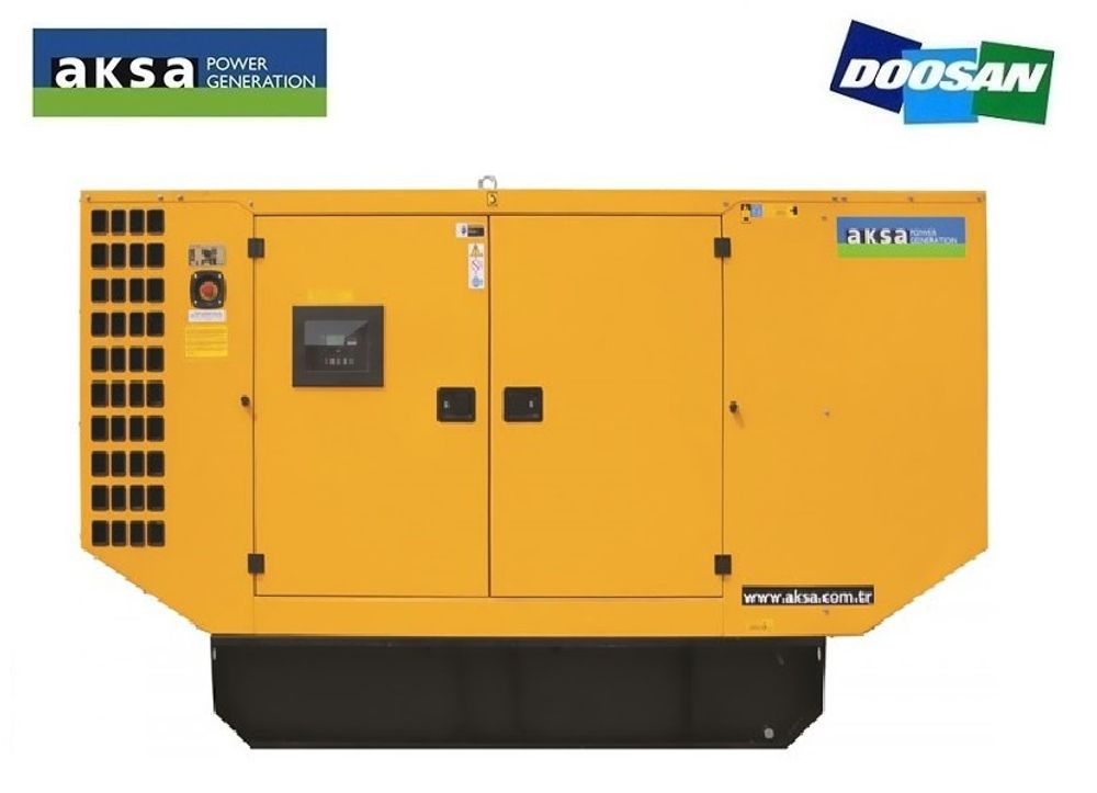 Дизельный генератор AKSA AD 185 в кожухе с АВР Дизельный генератор AKSA AD 185 в кожухе с АВР