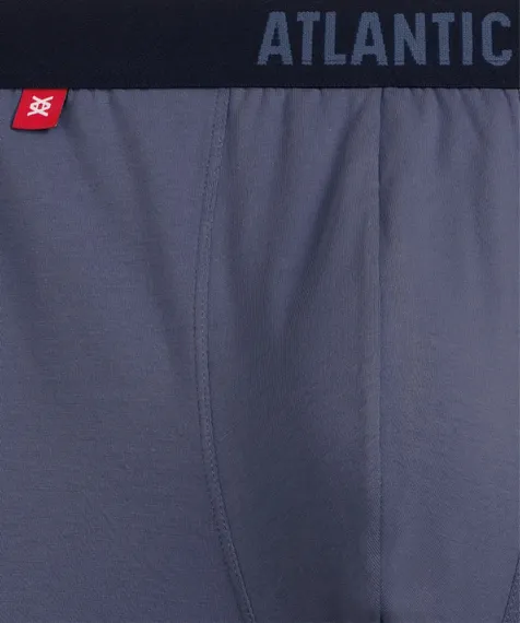 Трусы мужские боксеры (5шт) Atlantic 5SMH-004, светло-зеленый + темно-синий + светло-голубой + индиго + темно-голубой
