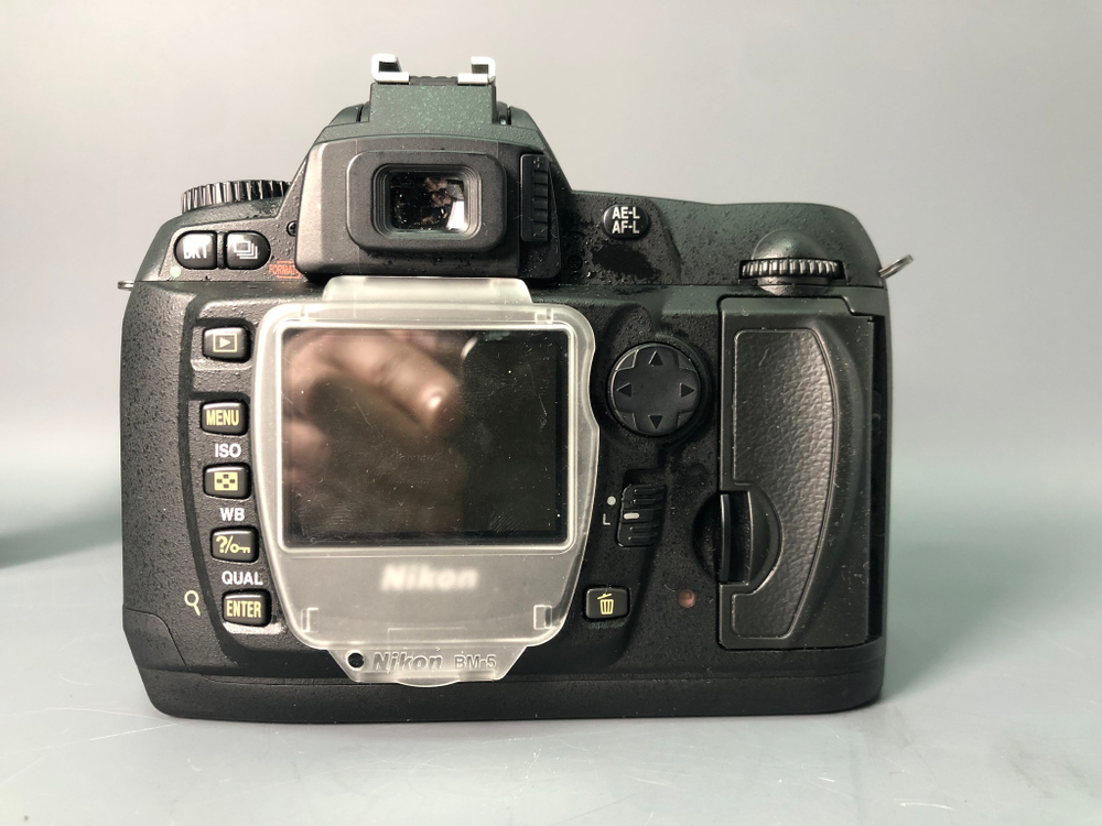 Nikon D70S, ошибка после снимка.