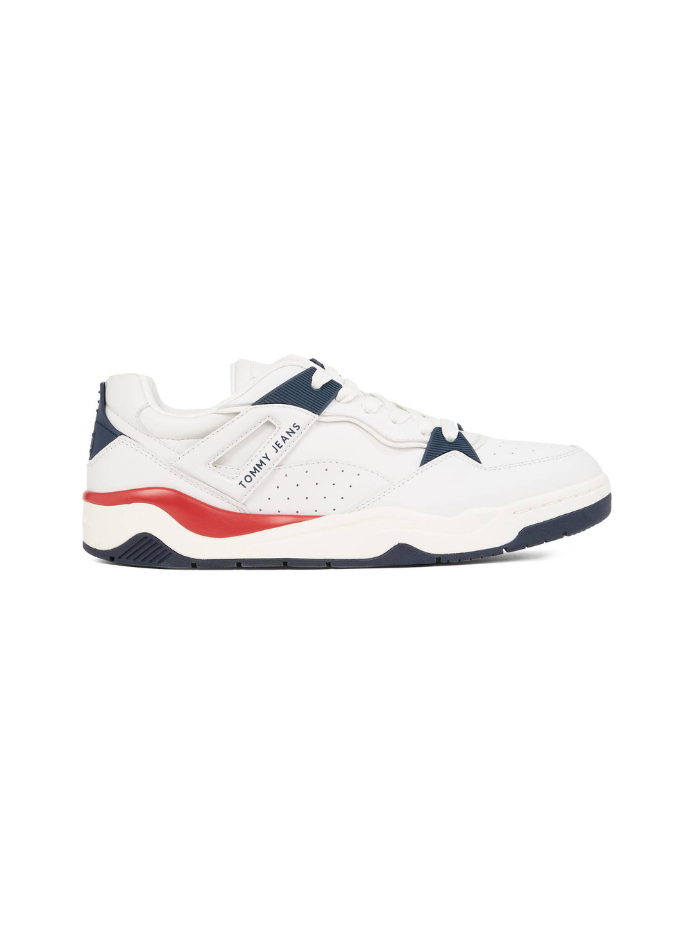 Кожаные кроссовки Tommy Jeans - белый(EM0EM01493)