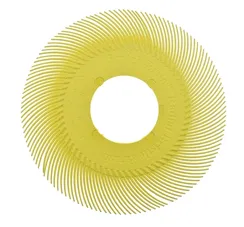 33055 Круг (щетка) Scotch-Brite 3M Bristle BB-ZB 80 T-C 150 мм
