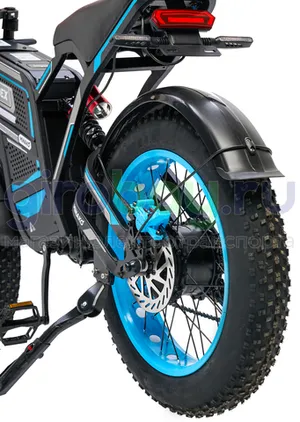 Электровелосипед Minako APEX (48V/20Ah) - Синий фото №6