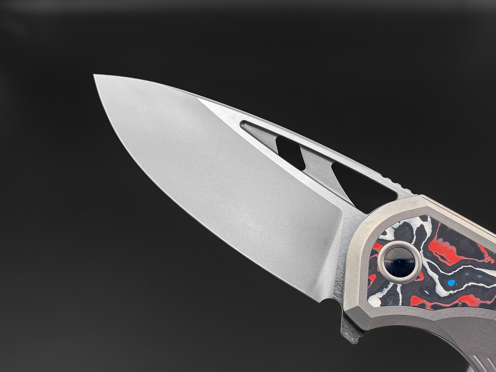 Складной нож Whale [M390 Nebula carbon]