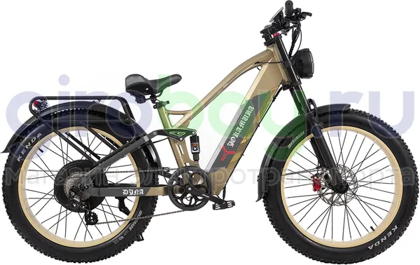 Электровелосипед Yokamura Dyna 2500W (52V/30Ah) - Military Khaki фото №6