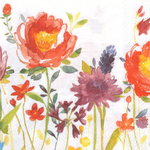Салфетки для декупажа Цветы-13, набор 12 штук