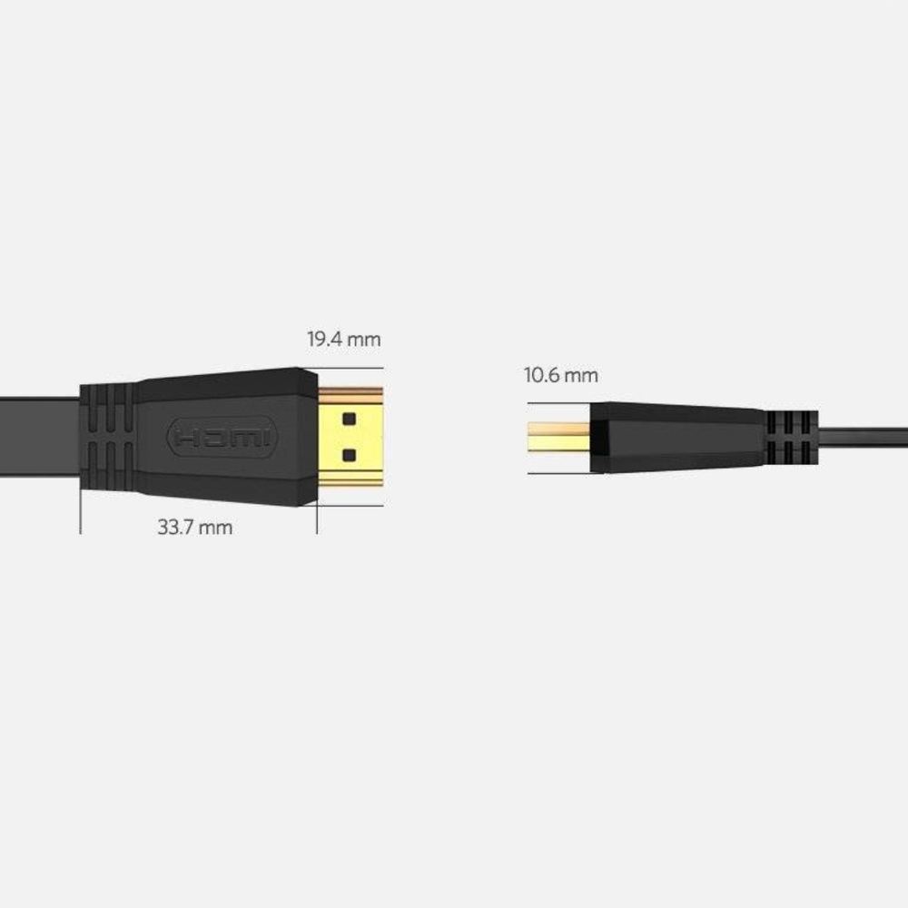 Кабель HDMI 5m, V1.4, 4K@30HZ UGREEN 50821