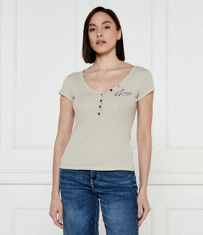 Футболка GUESS - бежевый(W4RP47 K1814)