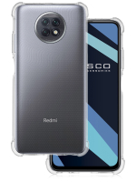 Чехол ROSCO для Xiaomi Redmi Note 9T оптом (арт. XM-RN9T-HARD-TPU-TRANSPARENT)