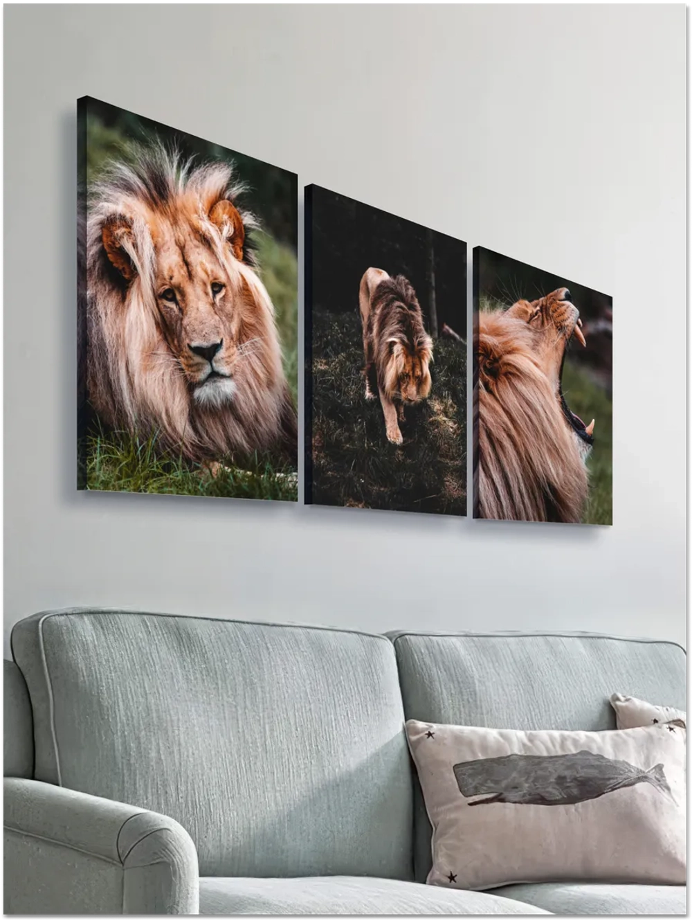 Картина Царская мощь модульная 50x70см 3шт.