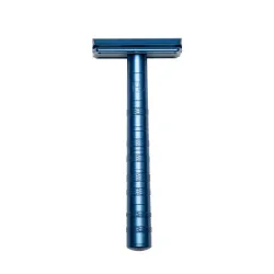 Т-образная бритва Henson Shaving AL13 синяя Medium (HS-AL-SB-03-MDM-5)