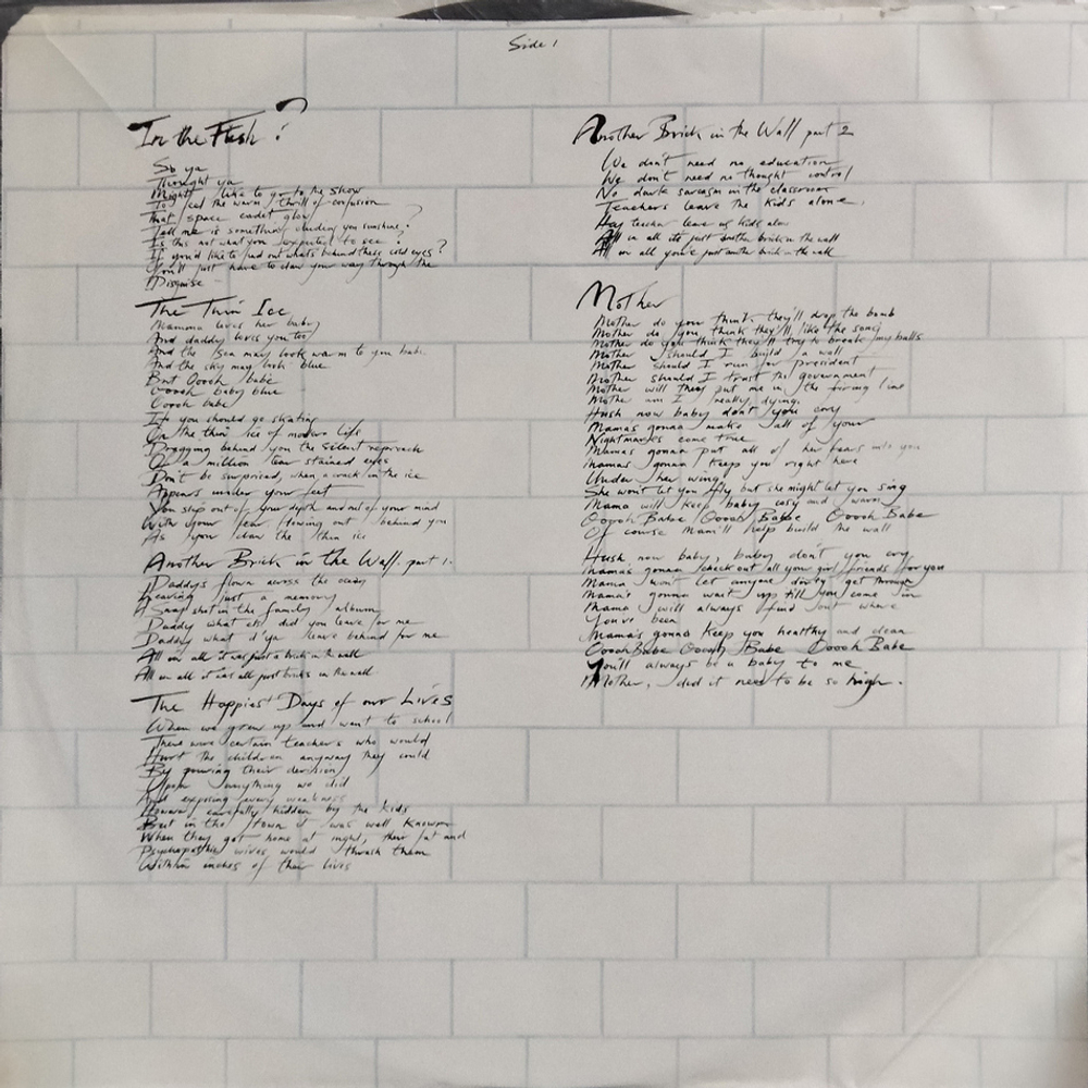Pink Floyd / The Wall (2LP)