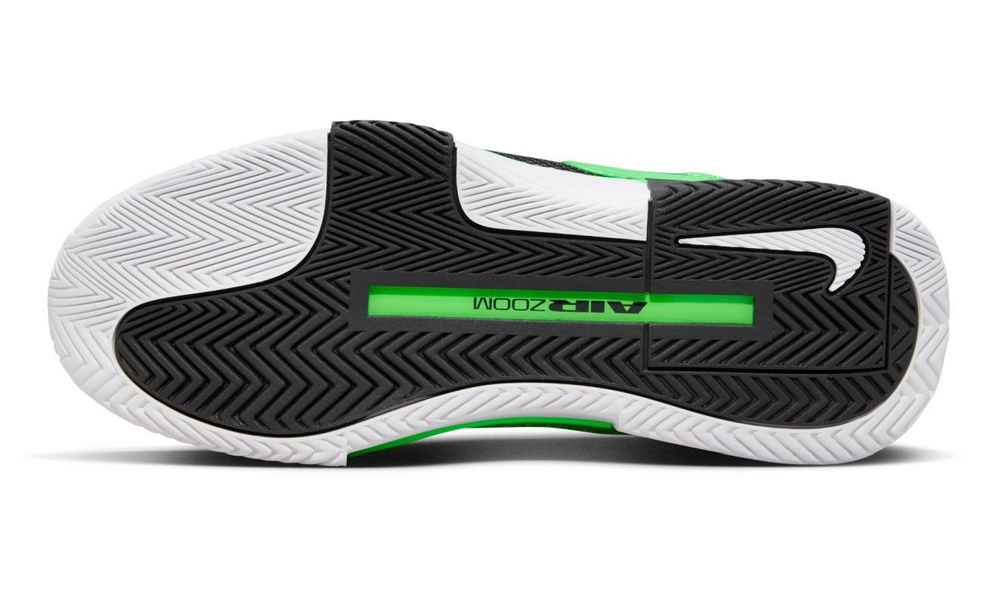 Женские Кроссовки теннисные Nike Zoom GP Challenge 1 - white/poison green/black