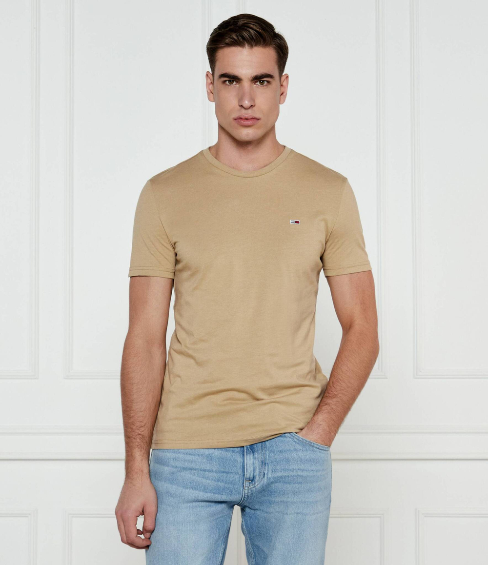 Футболка Tommy Jeans - коричневый(DM0DM20363)