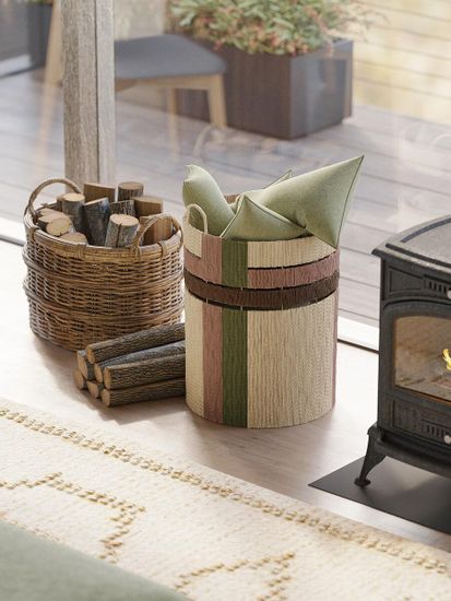 Корзина плетеная bongo nature из коллекции ethnic, размер s