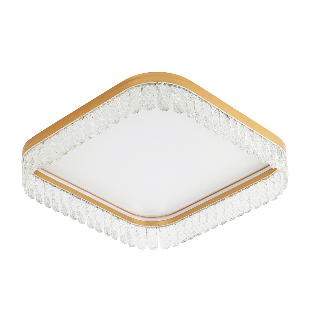 Потолочный светодиодный cветильник LED4U L8031-500 GD