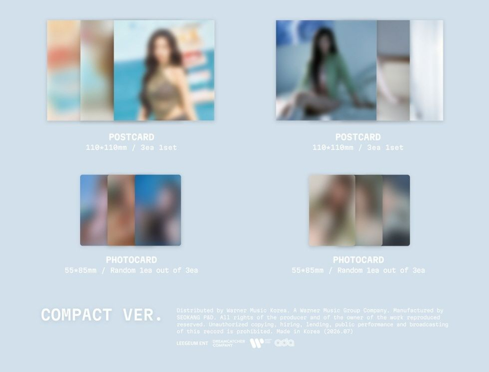 Альбом UAU - PLAYLIST #YOUR YOUTH 2nd Mini Album COMPACT 2 Version SET
