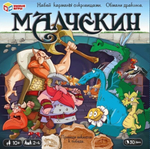 Настольная игра Квадрат "Малчекин" 40 карточек 4650250536499 (Умные игры)