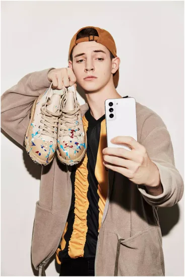 Смартфон Samsung Galaxy S21FE 8/256 Гб синий