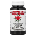 Kroeger Herb Co, Candida Formula #2™, 100 вегетарианских капсул