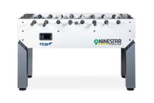 Игровой стол - футбол "NineStar Iron Pro ITSF Grey" (144х75,5х90)_D3