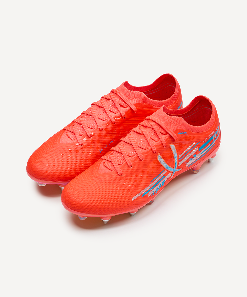 Бутсы футбольные Jogel Evofly SG Prime coral, коралловый