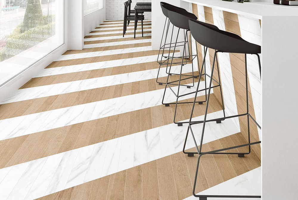 Wow 60 Grad Trapezium Calacatta 9.8x23