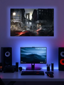 Картина Division 2 Darkness на стену 70х50 1 шт
