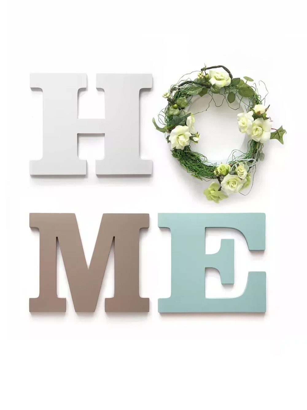 Декор на стену буквы "HOME"