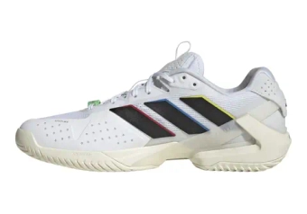Мужские кроссовки теннисные Adidas Adizero Ubersonic 5 M - cloud white/core black/cream white