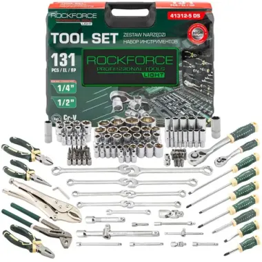 Набор инструментов 131пр. RockFORCE LIGHT RF LIGHT-41312-5 DS
