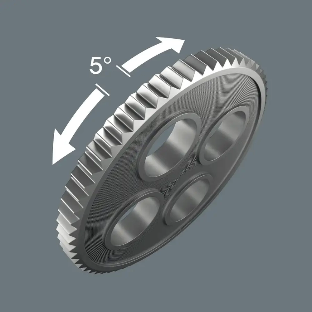 Набор с трещоткой Zyklop Speed, 1/2" WERA 05003647001