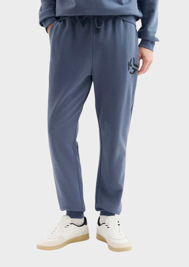 Брюки спортивные KARL LAGERFELD JEANS Slim Monogram Sweatpant