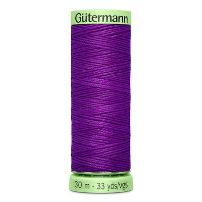 Нить Top Stitch 30/30 м для декоративной отстрочки, Gutermann, 392 фиолетовый джинс