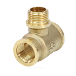 Тройник латунь переходной Ду 15 (1/2") ВР/НР/ВР VALFEX VF.132.L.012